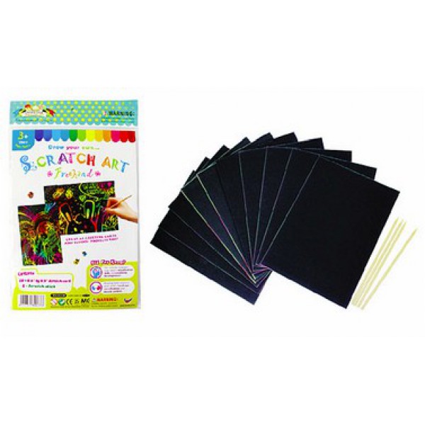 Scratch Art Freehand Medium